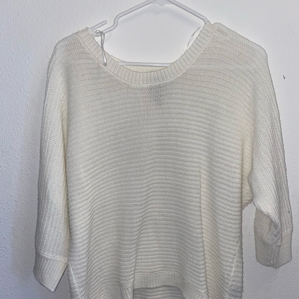 White sweater